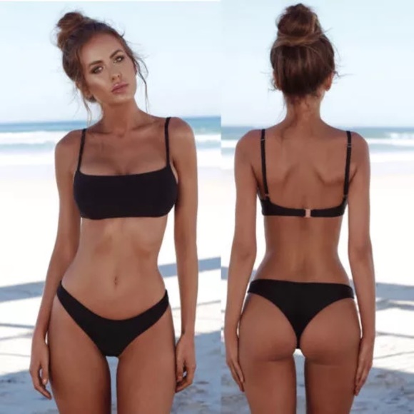 brazilian bikini black